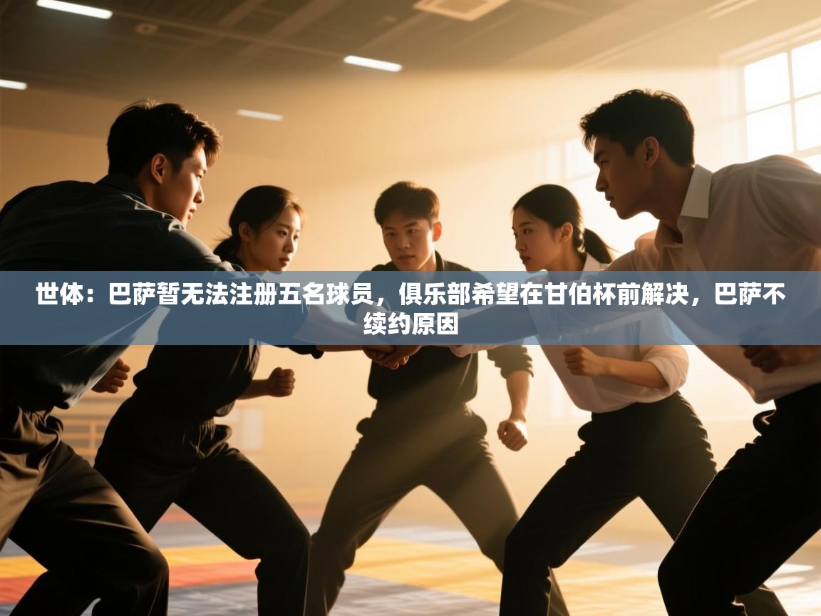 世体：巴萨暂无法注册五名球员，俱乐部希望在甘伯杯前解决，巴萨不续约原因